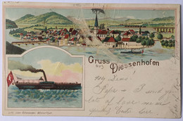 LITHO Gruss Aus DIESSENHOFEN 1900 - Diessenhofen