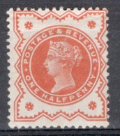 GB Queen Victoria 1900 Half Penny Vermillion In Unmounted Mint Condition. - Unused Stamps