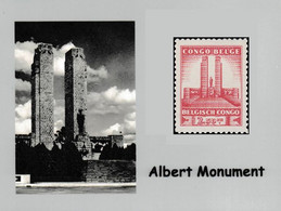 1941 ** BELGIAN CONGO / CONGO BELGE = COB 221 MNH/NSG KING ALBERT MONUMENT PHOTO CARD FOR FREE (12.8 X 9.5 Mm) - Belgisch-Congo - Varia