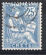 CRETE Timbre Poste N°9  Oblitéré TB Cote : 4€00 - Gebruikt