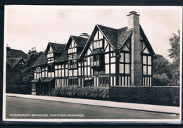 Stratford On Avon, England. "Shakespeare's Birthplace". 1957 Postcard. - Stratford Upon Avon
