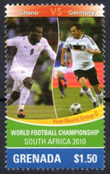 GRENADA - 1v - MNH - Ghana Vs Germany - FIFA Football World Cup - South Africa 2010 - Fußball Voetbal Futebol - 2010 – Zuid-Afrika