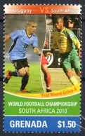 GRENADA - 1v - MNH - Uruguay Vs South Africa - FIFA Football World Cup - South Africa 2010 - Fußball Futebol - 2010 – Sud Africa