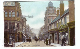 Burton-on-Trent   High Street  1917 - Autres & Non Classés