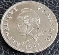 French Polynesia 10 Francs 1984 - Frans-Polynesië