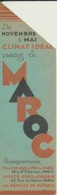 MARQUE-PAGES        (ancien)           MAROC. - Marque-Pages