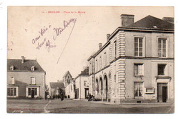 (72) 2515, Brulon, Massé-Leguy édit 10, Place Dela Mairie, état - Brulon