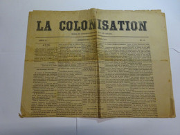 SHERBROOKE  ---  CANADA  --  LA  COLONISATION . NOTES  ET REISEIGNEMENTS SURLE CANADA -- 1893 - Canada