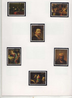 Paraguay 1983 - 6 Valeurs "Tableaux De Rembrandt"   Oblitérées - Used - Rembrandt