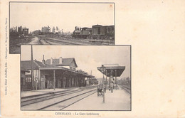 CPA - FRANCE - 54 - CONFLANS - La Gare Intérieure - Autres & Non Classés