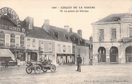 CPA - SPORT COURSE AUTOMOBILE - 1906 - Circuit De La Sarthe - La Place De Vibraye - Andere & Zonder Classificatie