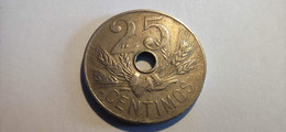 Spagna 25 Centimos 1927 - Verzamelingen