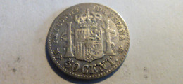 Spagna 50 Cent 1881 -  Colecciones