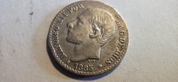 Spagna 50 Cent 1885 -  Collezioni