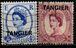 TANGIER 1956-7 O - Morocco Agencies / Tangier (...-1958)