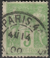 FRANCE  TYPE SAGE   --- N° 64  ---   OBL VOIR SCAN - 1876-1878 Sage (Type I)