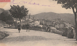 Carte Postale CPA Bargemon (83) Vue Côté Ouest Route De Castellane Et De Thorenc 1906 - Bargemon