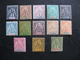 ANJOUAN : TB Série N° 1 Au N° 13, Neufs X . - Unused Stamps