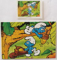 Kinder : K97 N107  Schlümpfe – Serie 1 1996 - Schlümpfe - 1 + BPZ - Puzzels