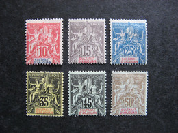 ANJOUAN : TB Série N° 14 Au N° 19, Neufs X . - Unused Stamps