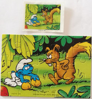 Kinder : K97 N108  Schlümpfe – Serie 1 1996 - Schlümpfe - 2 + BPZ - Puzzels