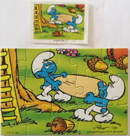 Kinder : K97 N109  Schlümpfe – Serie 1 1996 - Schlümpfe - 3 + BPZ - Puzzles