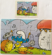 Kinder : K97 N112  Schlümpfe – Serie 2 1996 - Schlümpfe - 2 + BPZ - Puzzles