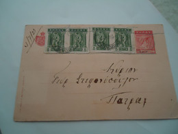 GREECE POSTAL STATIONERY  ΠΑΤΡΑ  ΑΜΑΛΙΑΔΑ 1925 - Postwaardestukken