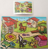 Kinder : K99 N125  Spielzeug – Serie 2 1998 - Spielzeug + BPZ - Puzzles