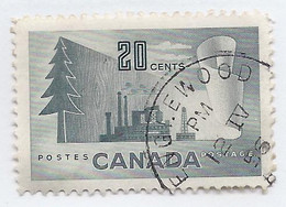 15961) Canada  British Columbia BC Closed Post Office Postmark Cancel - Gebruikt