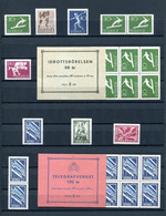 1953.SUECIA.SVERIGE.AÑO COMPLETO** 1953.NUEVOS,VARIEDADES + CARNETS .CATALOGO 89€ - Unused Stamps