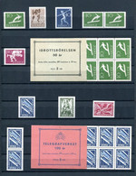 1953.SUECIA.SVERIGE.AÑO COMPLETO** 1953.NUEVOS,VARIEDADES + CARNETS .CATALOGO 89€ - Ungebraucht