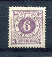 1872.SUECIA.SVERIGE.YVERT 19*.NUEVO.(MH).CATALOGO 165 € - Unused Stamps