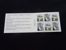 M13043 - Booklet  Faroe Islands - Faroer  1991 - SC. 224 -225 - Birds - Booklets