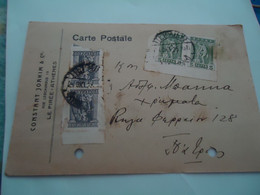 GREECE POSTAL STATIONERY ΚΑΡΤΕΠΟΣΤΑΛ   ΠΑΤΡΑ ΠΕΙΡΑΙΑΣ 1925 - Postwaardestukken