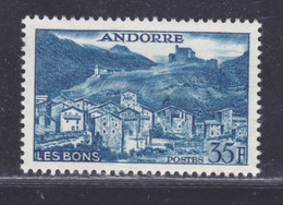 ANDORRE N°  150A ** MNH Neuf Sans Charnière, TB (D9125) Paysage, Le Hameau Des Bons - 1955-58 - Neufs
