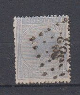 BELGIË - OBP - 1865/66 - Nr 18A (T/D 15) - (PT 363 - TOURNAY)  - Coba  +1.00€ - Matasellado Con Puntos