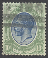 South Africa Sc# 15 Used 1913-1924 10sh King George V - Used Stamps