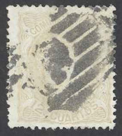 Spain Sc# 172 Used 1870 12c Espana - Oblitérés