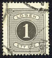Sweden Sc# J1 Used 1874 1o Postage Due - Postage Due
