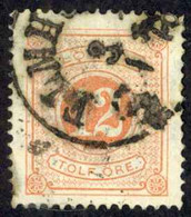 Sweden Sc# J5 Used (a) 1874 12o Postage Due - Portomarken