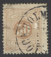 Sweden Sc# J10 Used 1874 50o Postage Due - Segnatasse
