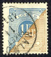 Sweden Sc# J11 Used 1874 1k Postage Due - Segnatasse