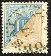 Sweden Sc# J22 Used (a) 1877-1886 1k Postage Due - Portomarken