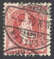 Switzerland Sc# 97a Used Perf 11 1/2x12 1903 1fr Carmine Helvetia - Used Stamps