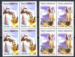 Turkey Sc# 2884-2885 MNH Block/4 2004 Europa - Nuevos