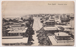 EGP07109 Egypt / City Of Port Said - Genral View - CPA Postcard - Puerto Saíd