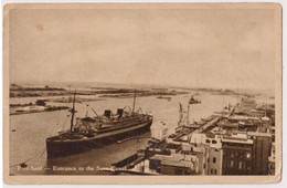 EGP07154 Egypt / City Of Port Said - Entrace To Suez Canal - CPM Postcard - Puerto Saíd