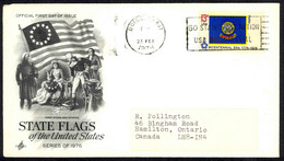 USA Sc# 1675 (ArtCraft) FDC (b) (Boise, ID) 1976 2.23 Idaho Flag - 1971-1980