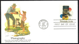 USA Sc# 1758 (Fleetwood) FDC (a) (Las Vegas, NV) 1978 6.26 Photography - 1971-1980